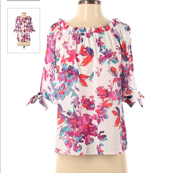 DEVLIN FLORAL TOP XS - Picture 3 of 5